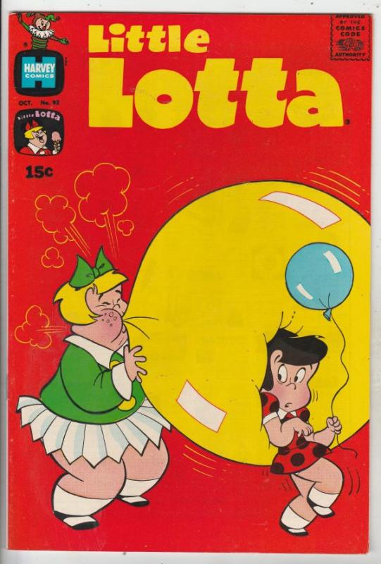 Little Lotta #92 (Oct-90) NM+ Super-High-Grade Little Lotta