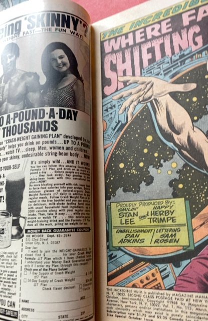 The Incredible Hulk #113 (1969)vs the sandman - sharp book