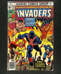 Invaders #20 1st Appearance 2nd Union Jack!