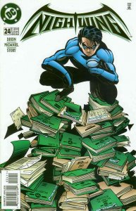 Nightwing #24 FN ; DC | Chuck Dixon