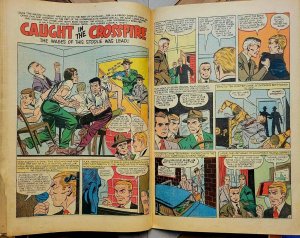 CRIME DOES NOT PAY #134 Solid VG 1954 SCARCE Golden Age 10-cent Cover Pre-Code