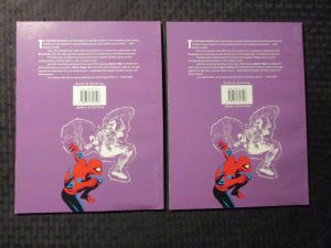 1992 SPIDER-MAN Fear Itself SC FN+/FVF 1st Ed. Marvel Graphic Novel LOT of 2