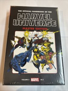 Official Handbook of the Marvel Universe Master Edition Omnibus Vol 2 (Sealed)
