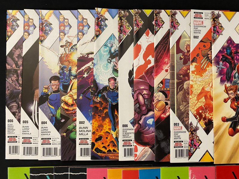 X-Men: Gold, X-Men: Blue, All New X-Factor - 34 book lot