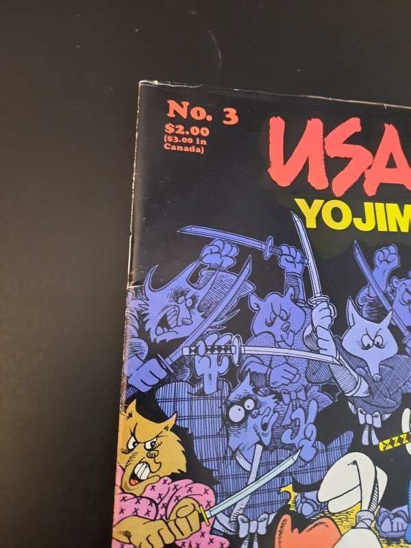 Usagi Yojimbo (1st Series) Issue 3 Fantagraphics Books 1987 NICE! 