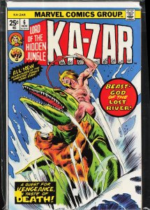 Ka-Zar #6 (1974) Ka-Zar