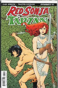 Red Sonja/Tarzan #3 (2018) Tarzan