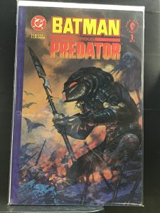 Batman versus Predator [Regular] #1 Predator Cover (1991)