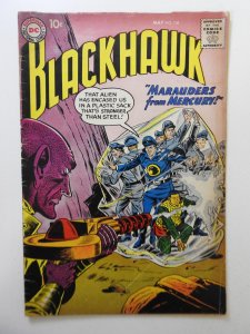 Blackhawk #136 (1959) GD/VG Condition! 1 1/2 in tear front cover
