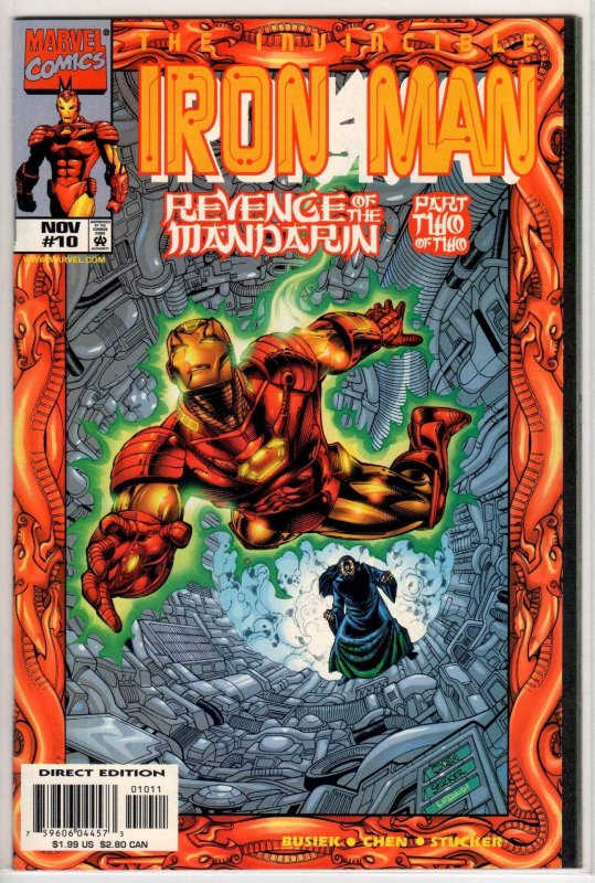 Iron Man #10 Direct Edition (1998) 9.6 NM+