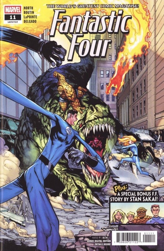 Fantastic Four #11 Comic Book 2026 - Marvel