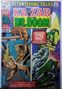 Astonishing Tales #2 (1970) Kazar Doctor Doom