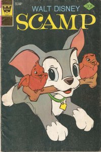 Scamp (Walt Disney ) #32A VG ; Gold Key | low grade comic Whitman Son of Lady an