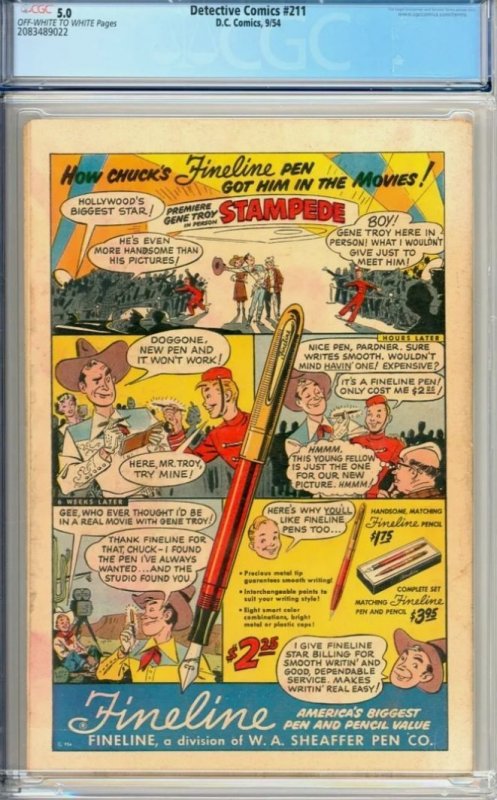 Detective Comics #211 (1954)