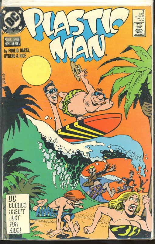 Plastic Man #3 (1989) Plastic Man