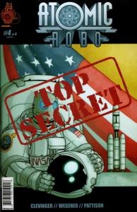 Atomic Robo #4 VF/NM ; Red 5 | 1st Print