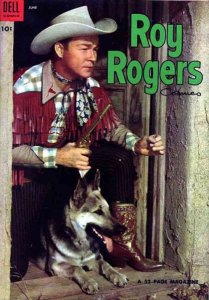 Roy Rogers Comics #78 FN ; Dell | June 1954 dog cover