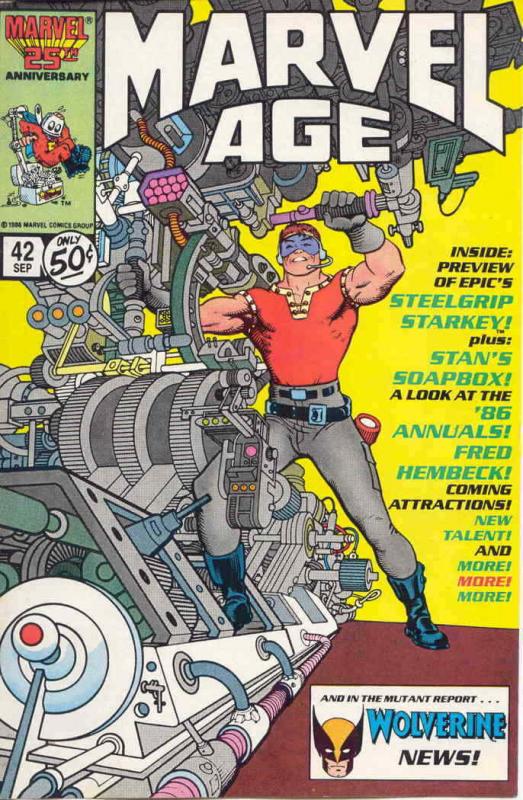 Marvel Age #42 VF/NM; Marvel | save on shipping - details inside 