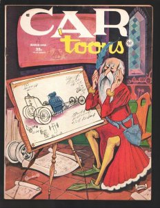 CARtoons #-16 1964-Petersen-Race car & hot rod gags-jokes-comics-VG