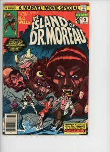 Marvel Movie Special Island of Dr. Moreau 1 VG