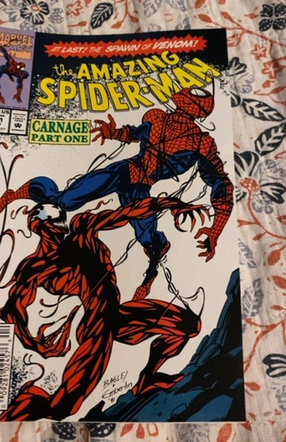 The Amazing Spider-Man #361 (1992)first carnage part one high grade