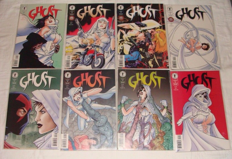 LOT of 55 Ghost #1-36 (1995) 1-12 (1998) ( Dark Horse) Handbook Special 1-3 NM