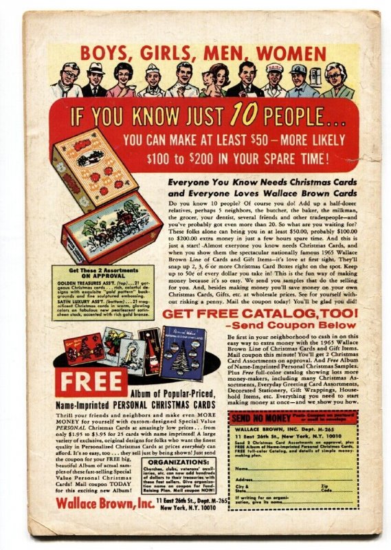 Brave and the Bold #61 1965 1st Silver Age Mist- Black Canary & Starman origin