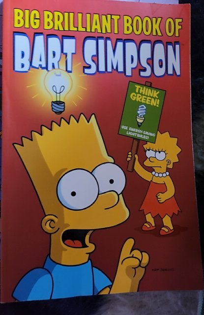 big brilliant book of Bart simpson