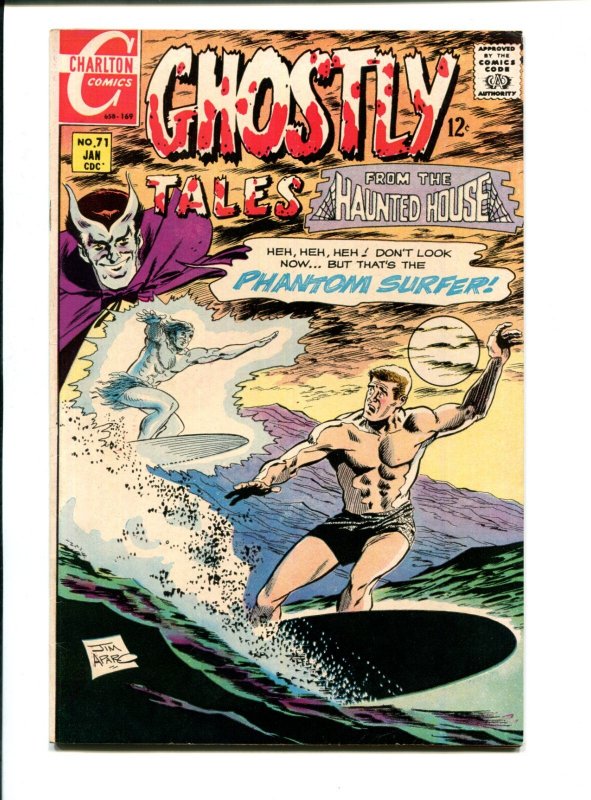 Ghostly Tales #71 - Jim Aparo Cover, Steve Ditko, Don Perlin (7.0/7.5) 1969