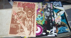 hellstorm prince of lies # 1,3,5,6,7,9 10  marvel 1993 damien hell magic strange 