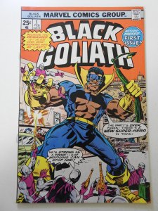 Black Goliath #1 (1976) GD+ Cond rust on staples, 2 in cumulative spine split