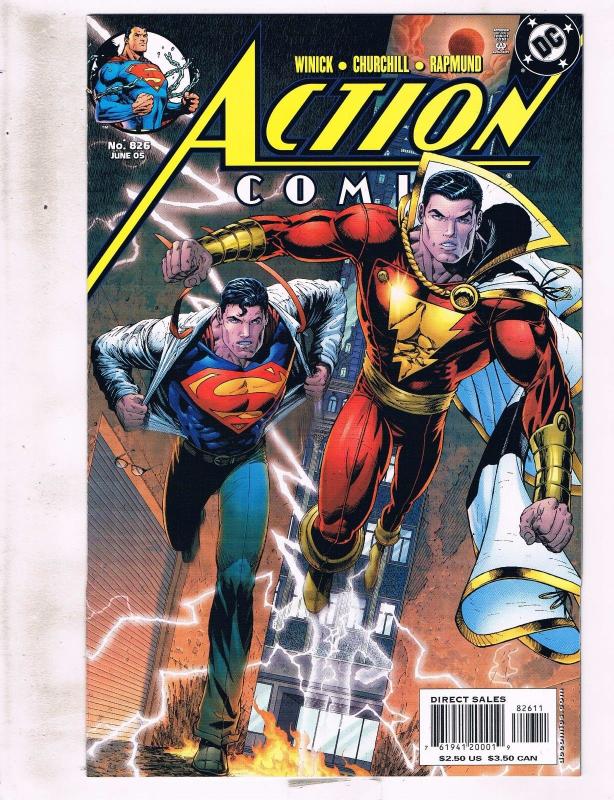 Lot of 4 Superman in Action Comics DC Comic Books #644 662 684 826 KS5