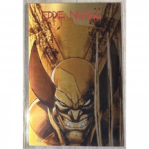 Wolverine 11x17 GOLD METAL Signed by Eddie Nunez (LTD 10)