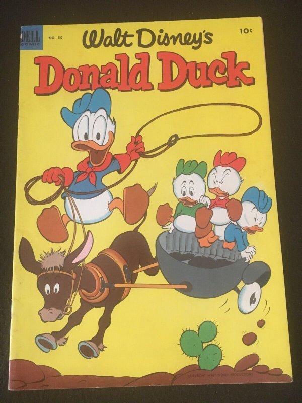 DONALD DUCK #30 VG Condition 