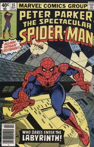 Spectacular Spider-Man, The #35 (Newsstand) VG ; Marvel | low grade comic Tony I