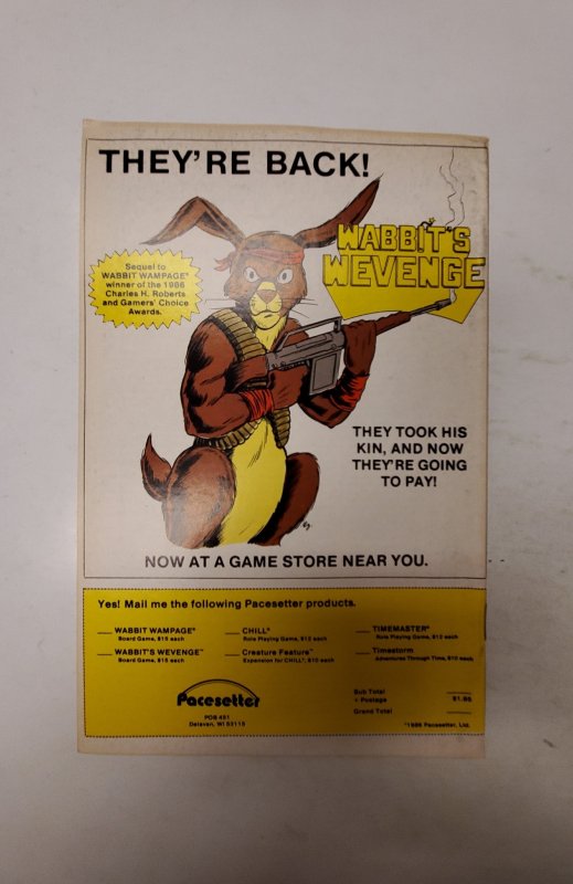 Wabbit Wampage #1 (1987) NM Amazing Comics Comic Book J699