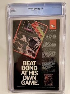 Amazing Spider-Man #300 CGC 8.5.-White Pages- Newsstand- First Venom Appearance