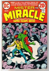 MISTER MIRACLE #15, VF, Jack Kirby, 1st Shilo, 1971, more JK in store