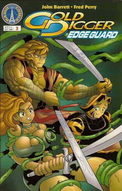 Gold Digger: Edge Guard #3 VF; Radio Comix | save on shipping - details inside