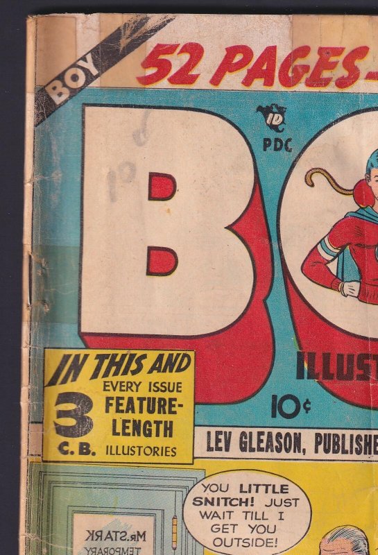 Boy Comics #54 1950 Lev Gleason 2.0 Good