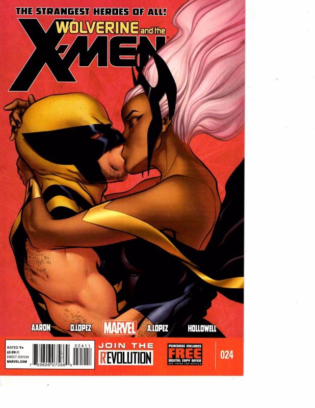 Lot Of 2 Marvel Comics Wolverine and the X-Men #23 and #24 JB4