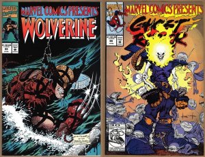 Marvel Comics Presents #99 (1992) - Flipbook Wolverine Ghost Rider