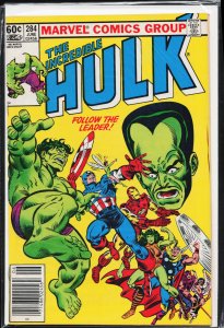 The Incredible Hulk #284 Canadian Variant (1983) Hulk
