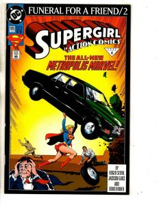 Lot Of 4 Superman DC Comic Books Action # 692 687 685 + Superman Special 1  TP6 