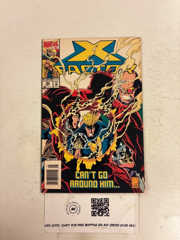 X-Factor #90 NM Marvel comic Books Havok Polaris Madrox Wolfsbane 19 HH108
