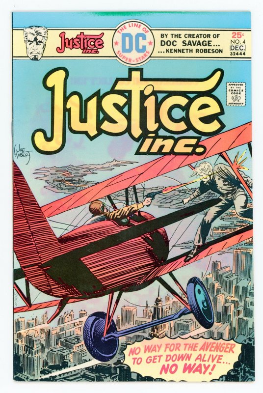 Justice Inc. #1,2,3,4 Full Run 1-4 Jack Kirby Joe Kubert VF-/FN+