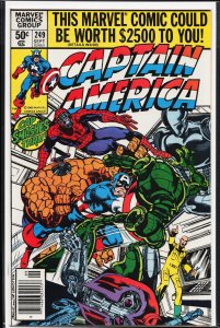 Captain America #249 (1980) Captain America