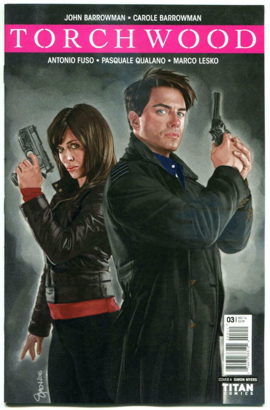 TORCHWOOD #1 2 3 4, NM, Captain Jack, Dr Who, 2016, John Barrowman, 1-4 set A