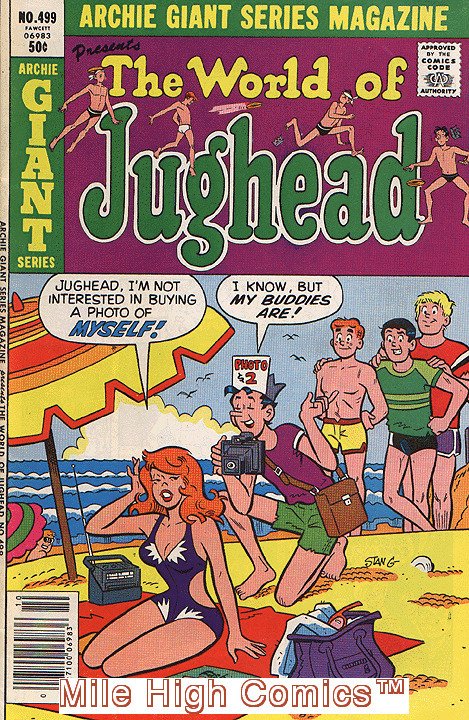 ARCHIE GIANT SERIES (1954 Series) #499 Very Good Comics Book