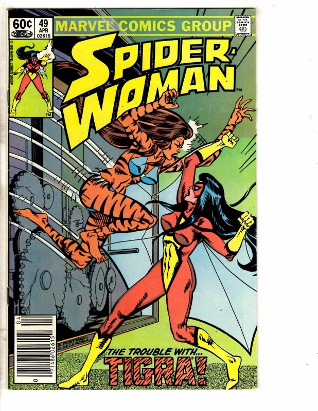 Lot Of 8 Spider-Woman Marvel Comics # 1 2 3 4 + 1 2 + 49 50 Avengers Hulk TW48